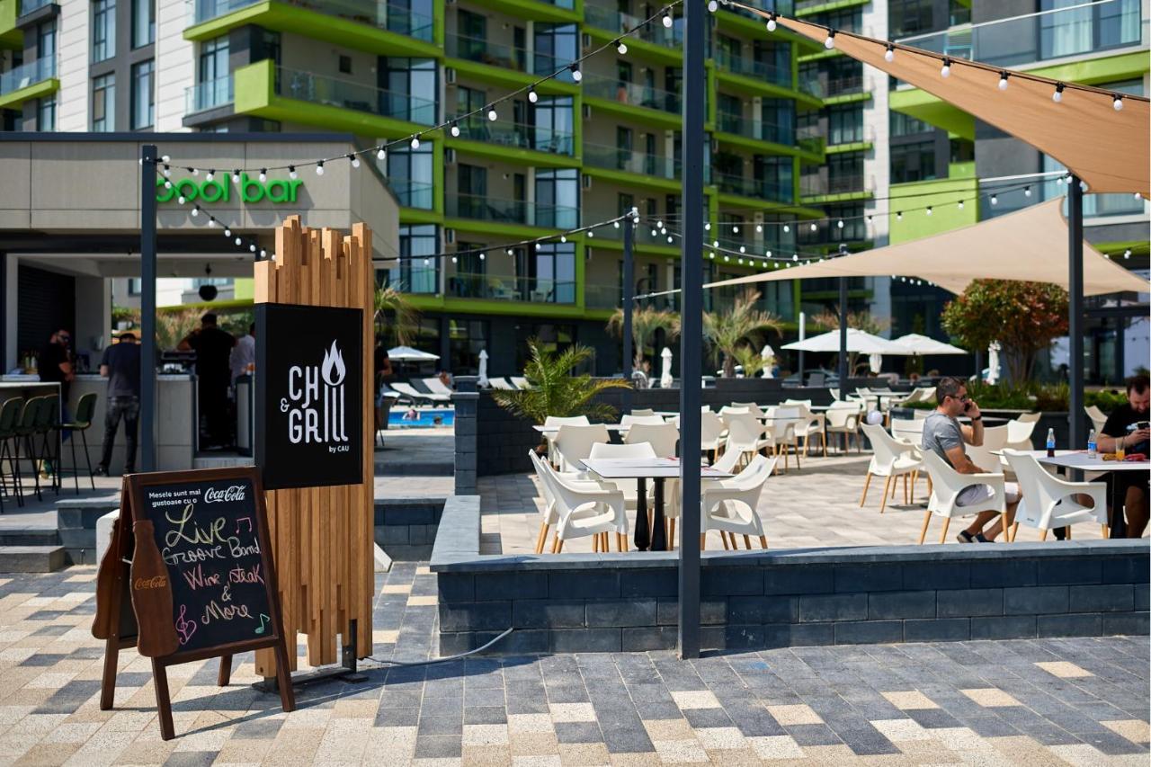 Sunrise Aparthotel Pool & Spa Mamaia Nord Năvodari Eksteriør bilde